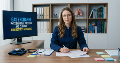 Gas exchange physiological process and clinical diagnostic standards