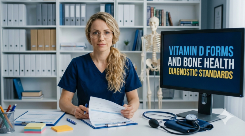Vitamin D forms and bone health diagnostic standards