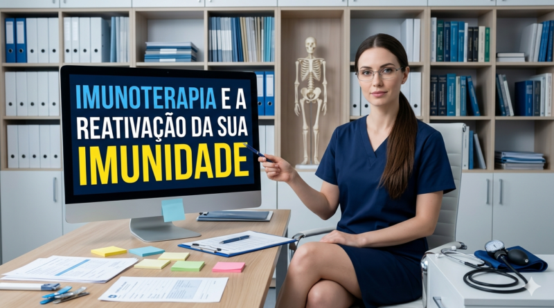 Imunoterapia e a reativação da sua imunidade