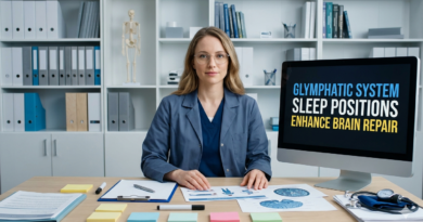 Glymphatic system sleep positions enhance brain repair Glymphatic system sleep positions enhance brain repair