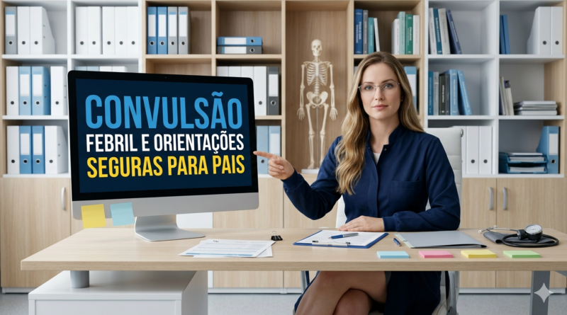 Convulsão febril e orientações seguras para pais