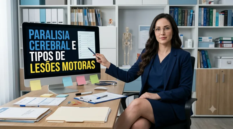 Paralisia cerebral e tipos de lesões motoras
