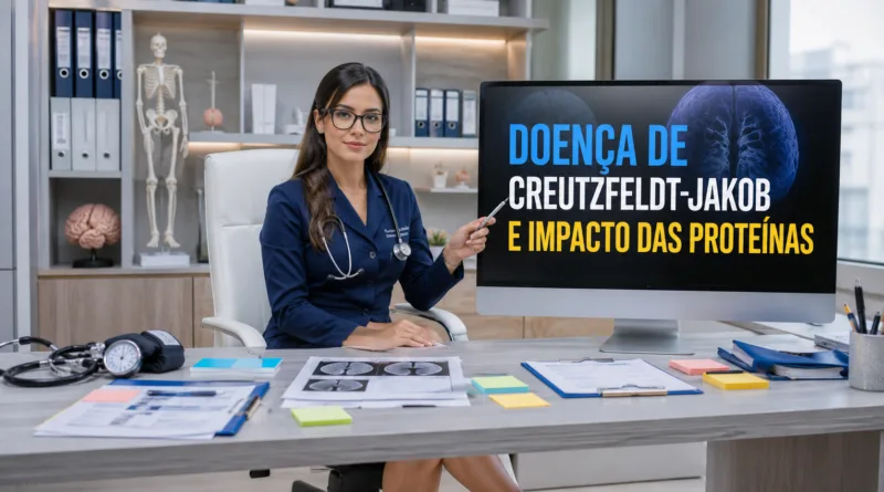 Doença de Creutzfeldt-Jakob e impacto das proteínas
